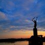 Світанок над Дніпром.